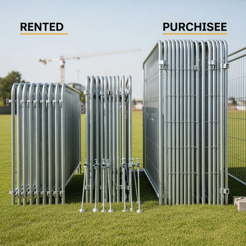 Temporary Fencing Rental vs. Purchase: Which Option is More Cost-Effective for Your Project?
