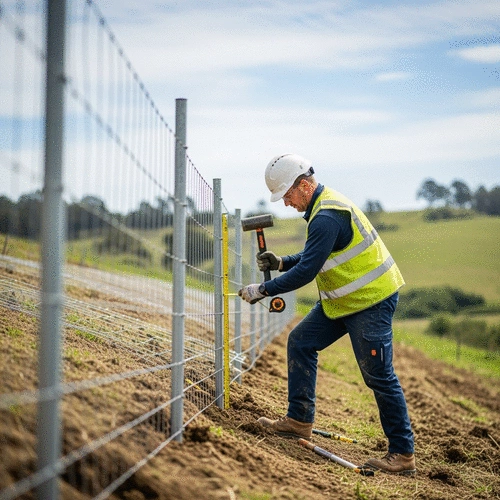 How to Install Temporary Fencing on Slopes and Uneven Ground: Step-by-Step Guide